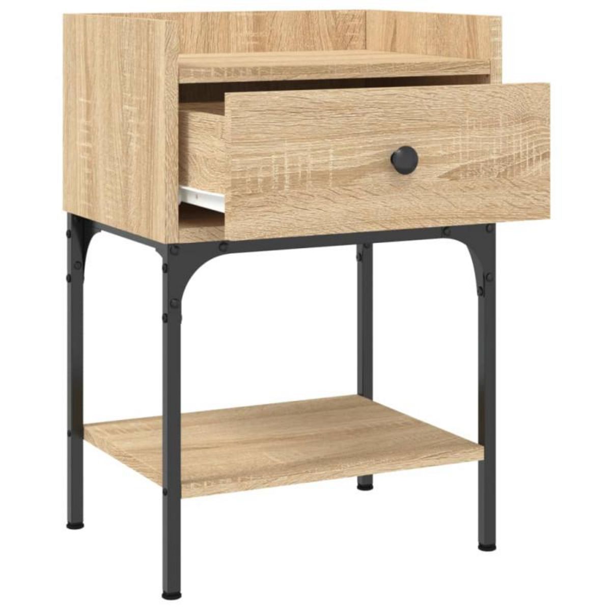 VIDAXL Table de chevet chêne sonoma 40,5x31x60 cm bois d ingénierie