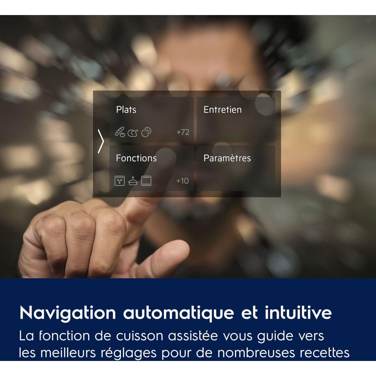 ELECTROLUX Four encastrable EOE9P3XT matt black