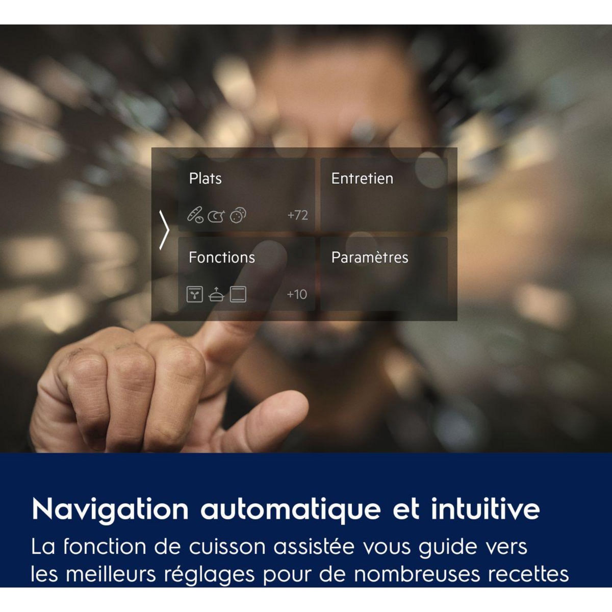 ELECTROLUX Four encastrable EOE9P3XT matt black