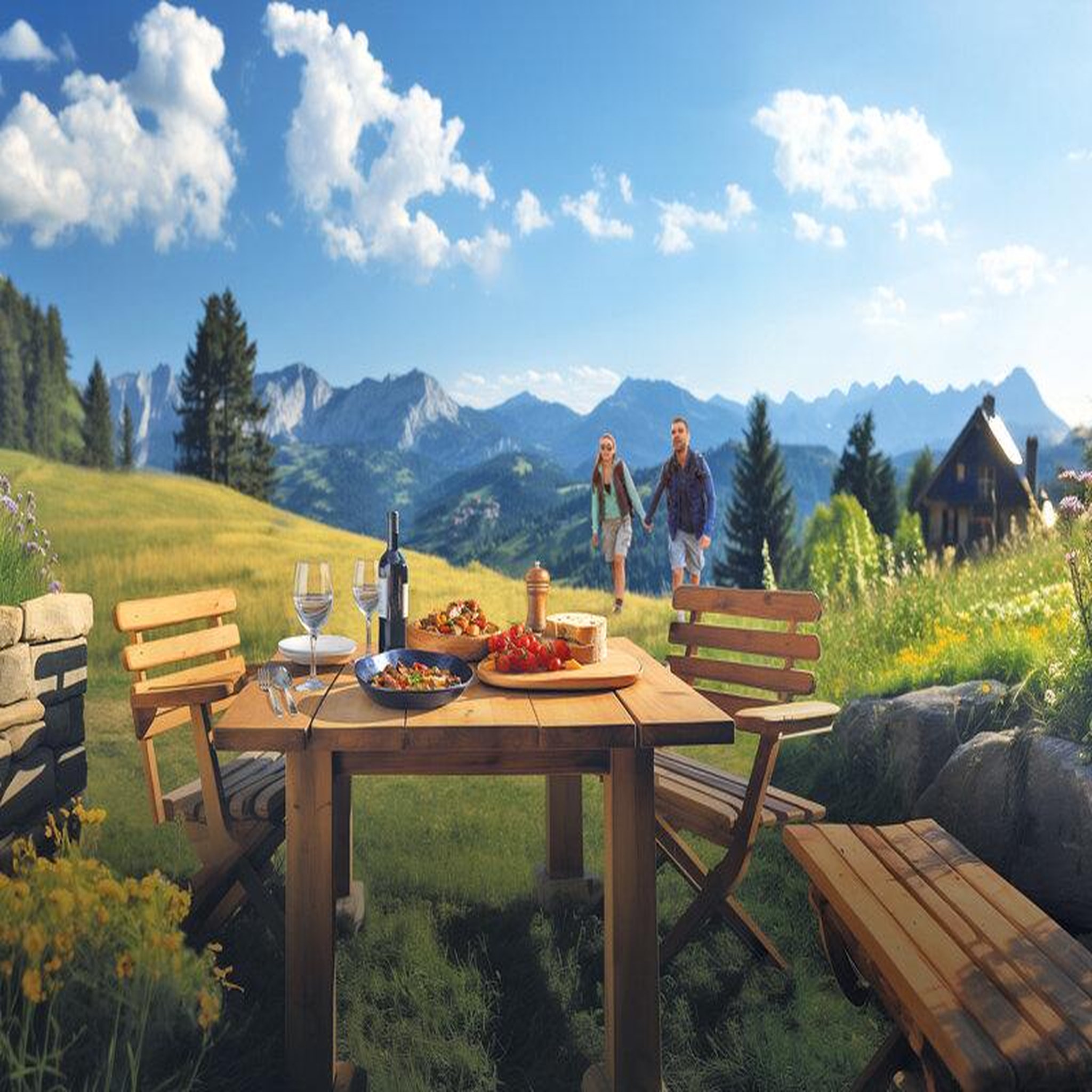 Voir la diapositive 4 : Smartbox Séjour gourmand & nature - coffret cadeau séjour