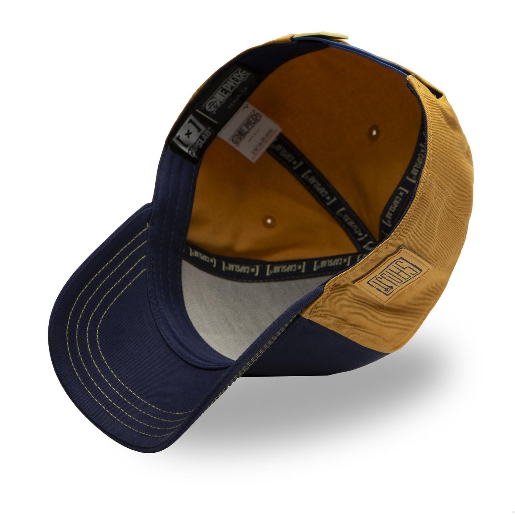 Voir la diapositive 5 : CAPSLAB Casquette trucker avec filet en sergé de coton one piece sanji