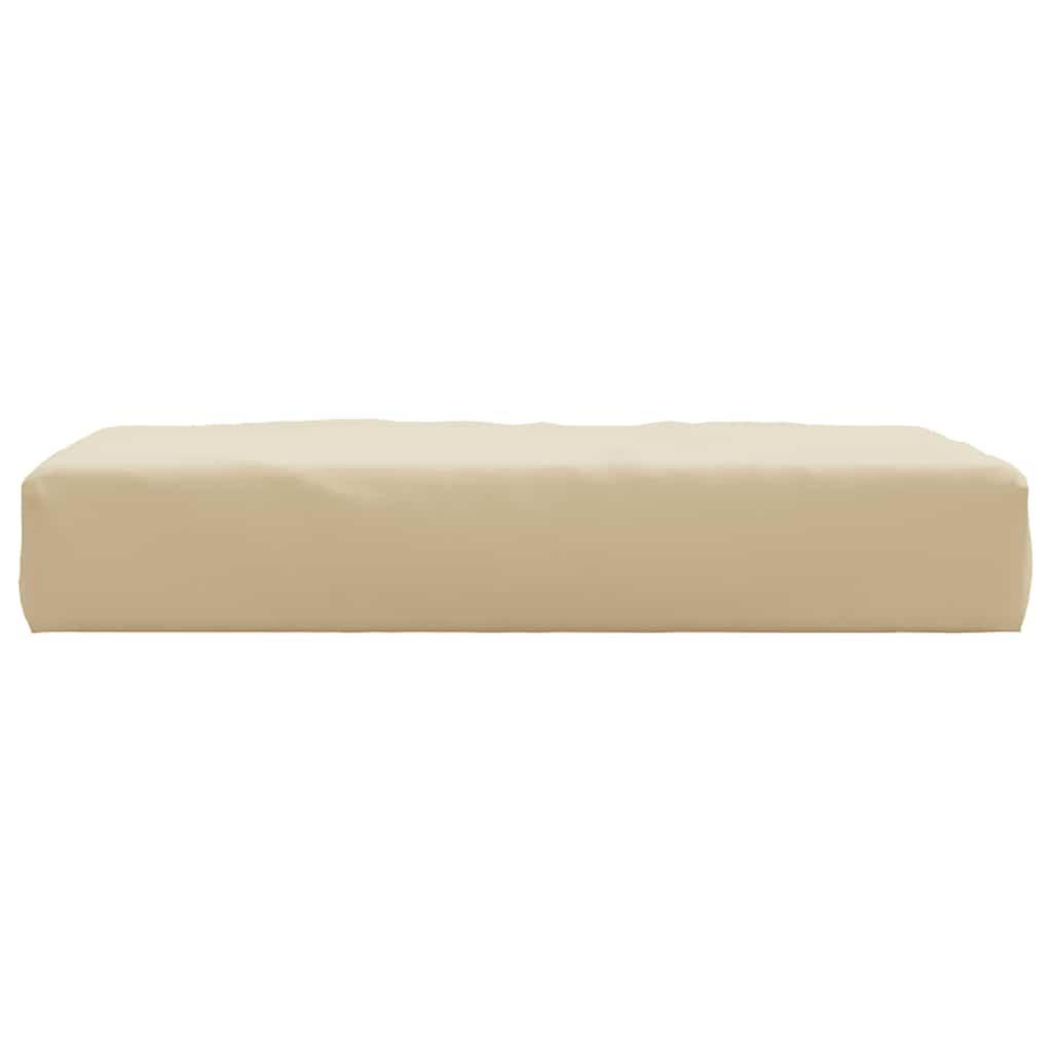 Voir la diapositive 4 : VIDAXL Coussin de palette beige 60x60x8 cm tissu oxford