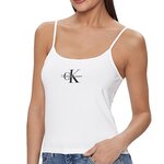 CALVIN KLEIN JEANS Débardeur  Femme Calvin Klein Jeans Strappy. Coloris disponibles : Blanc