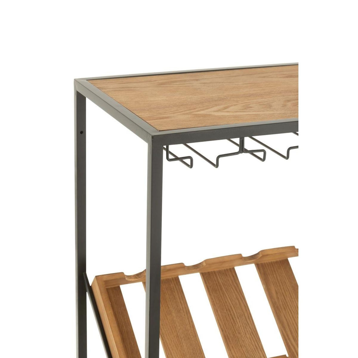 Paris Prix Meuble de Bar 20 Bouteilles  Wine  169cm Naturel