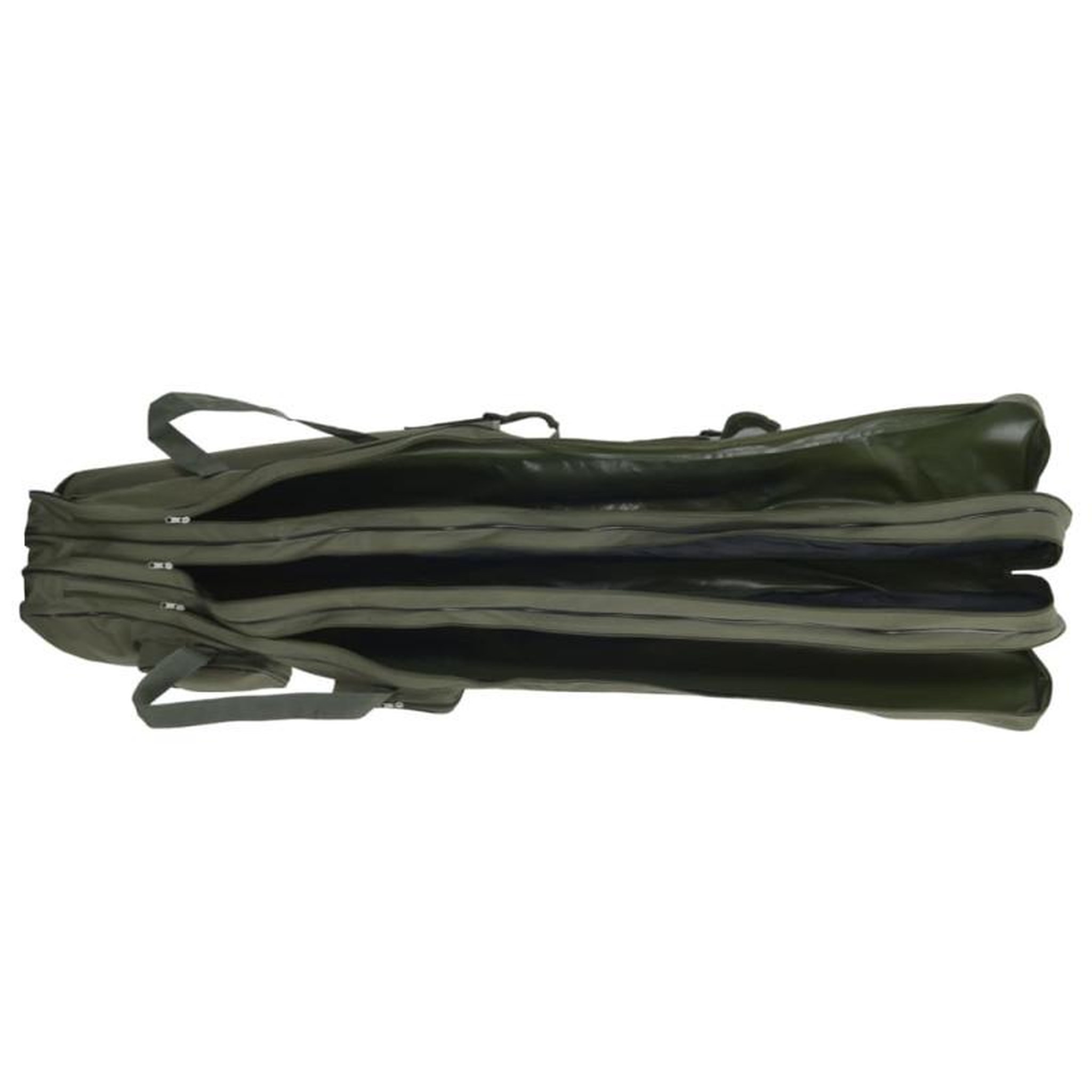 Voir la diapositive 2 : VIDAXL Sac de canne à pêche vert foncé 150 cm tissu oxford