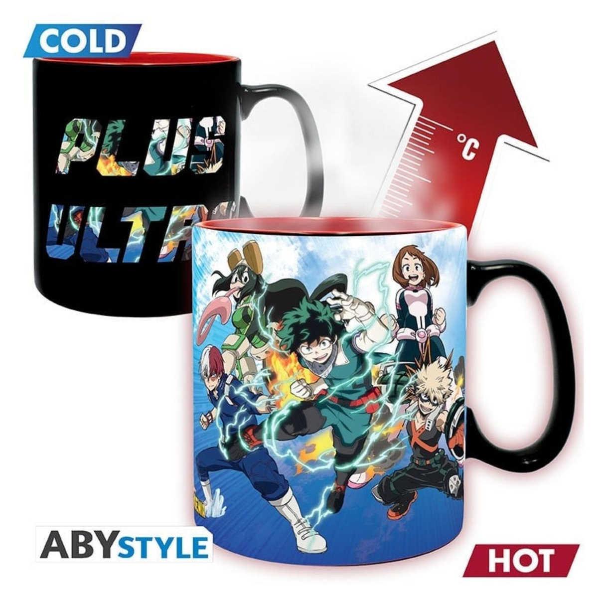 Mug Thermoreactif My Hero Academia Héros