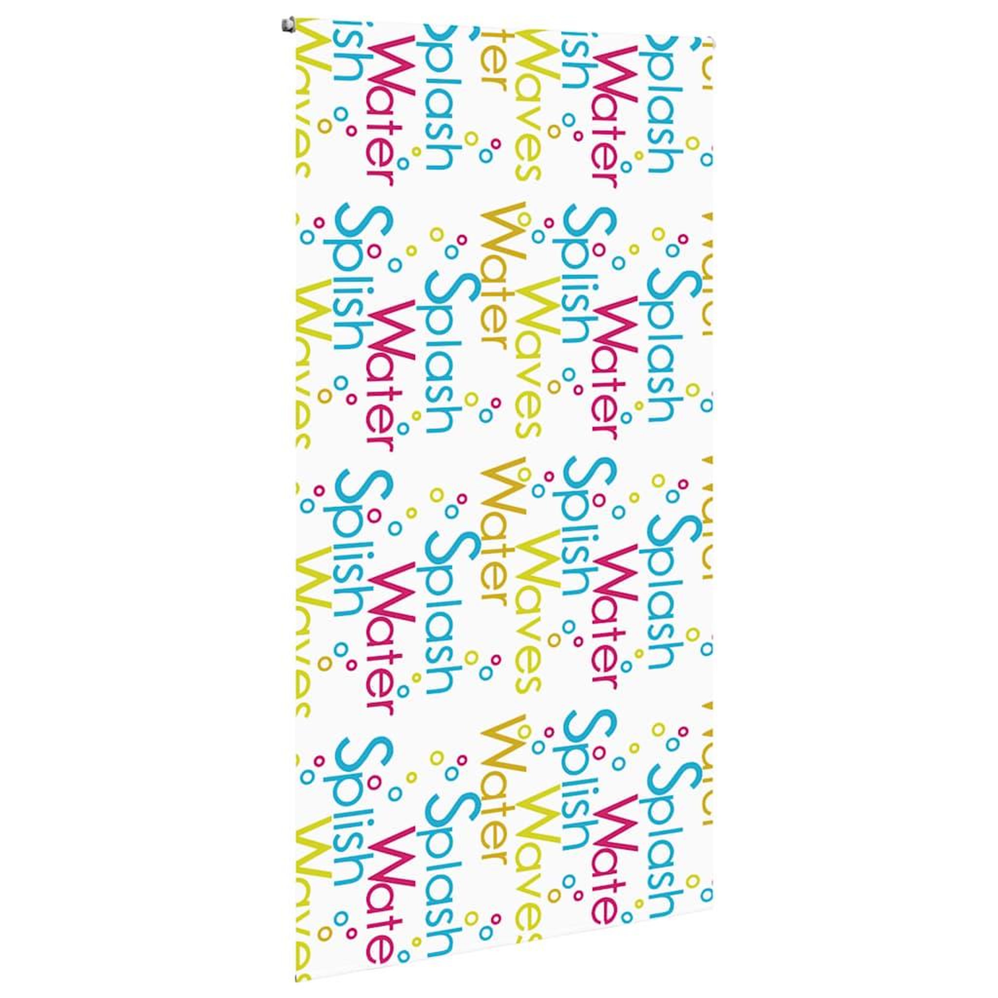 Voir la diapositive 3 : VIDAXL Store enrouleur de douche 120x240 cm largeur du tissu 116 cm
