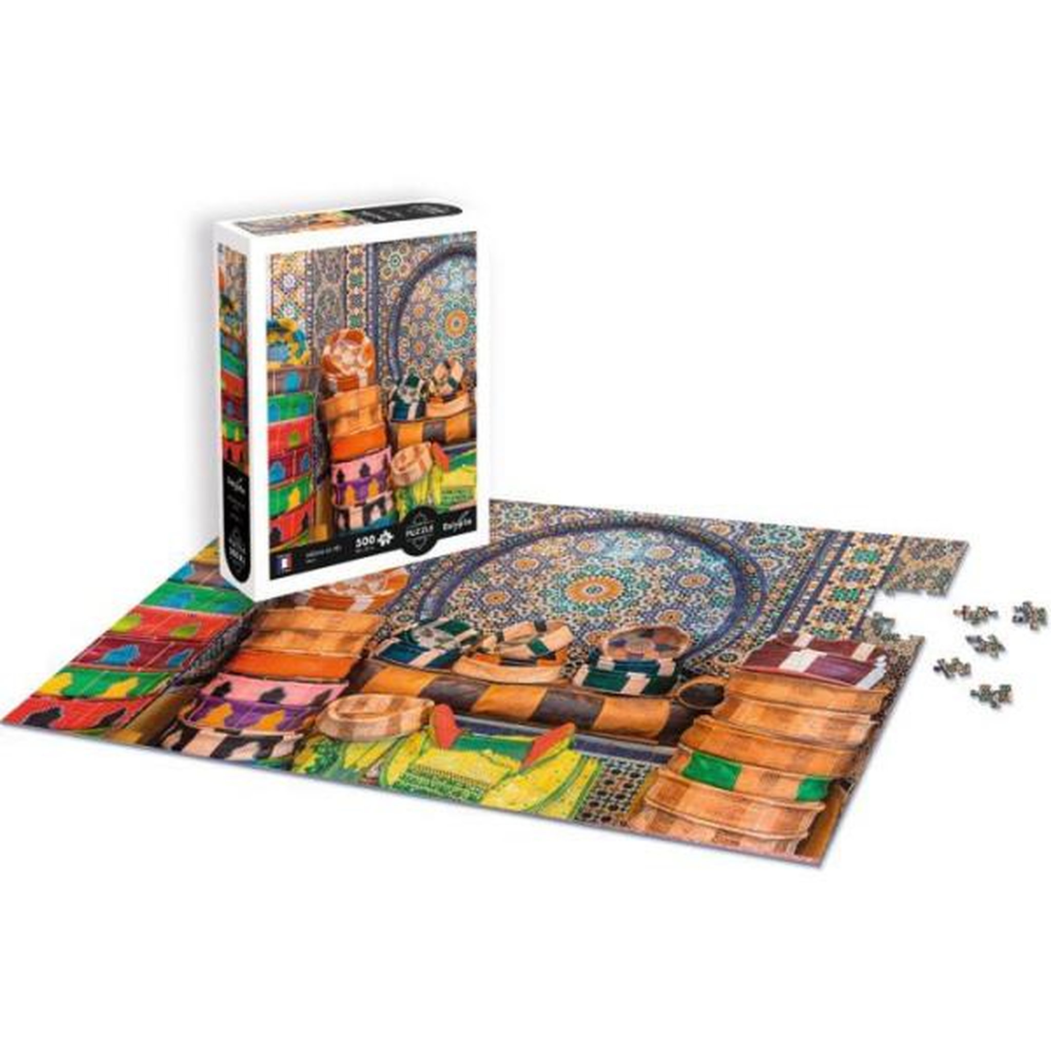 Voir la diapositive 3 : Sentosphere Puzzle 500 pièces xl - médina de fès - maroc