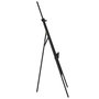 Voir la diapositive 4 : VIDAXL Chevalet noir 53,5x95x127 cm bois de pin massif