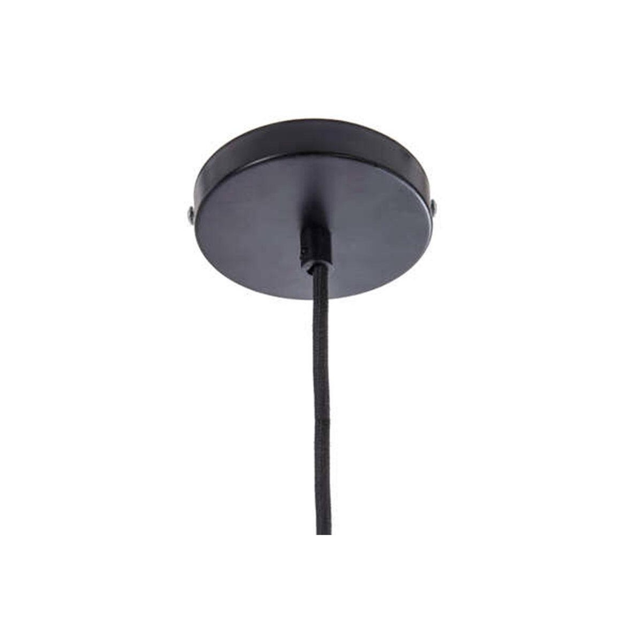 Voir la diapositive 2 : ATMOSPHERA Lampe Suspension 4 Têtes  Keli  69cm Noir