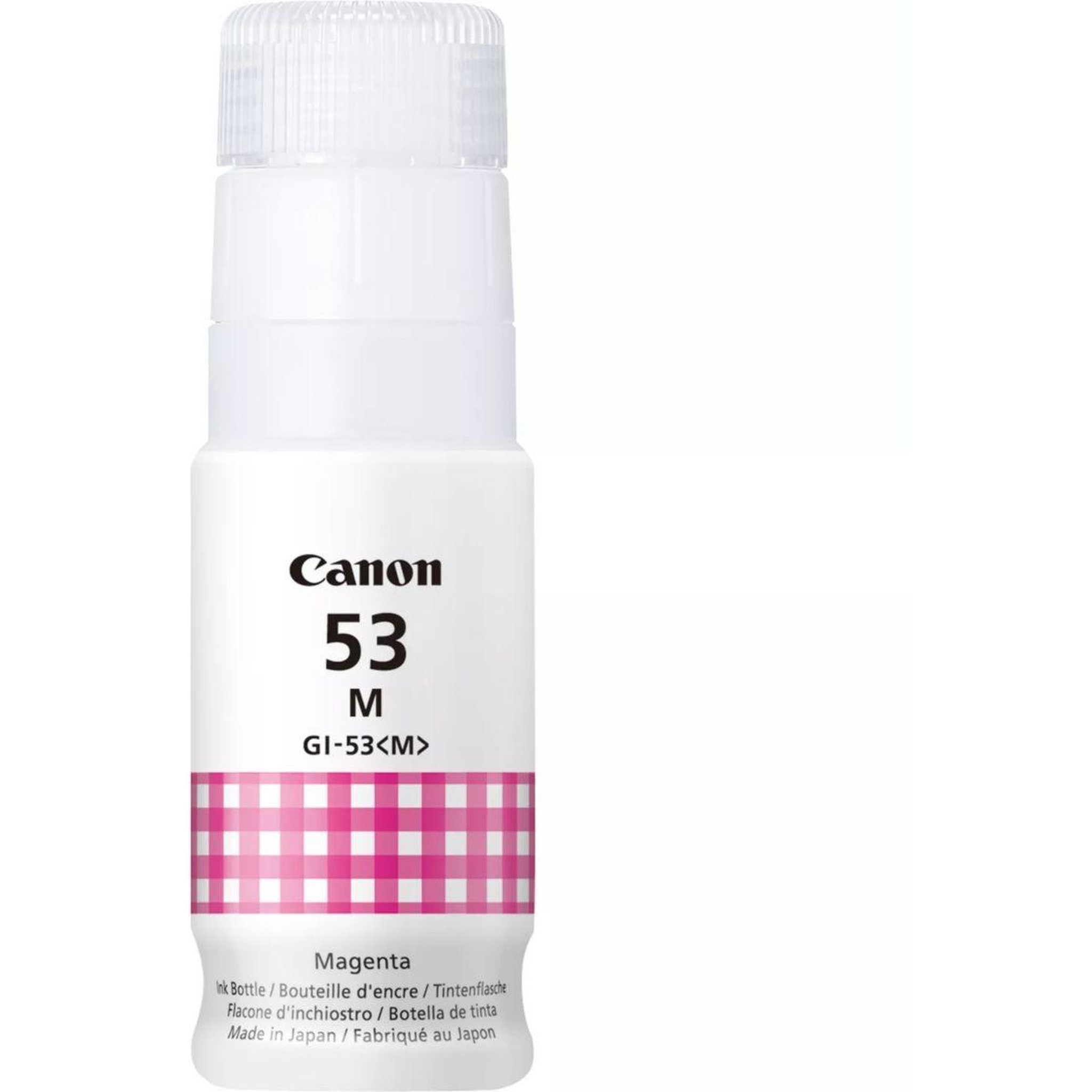 Voir la diapositive 2 : Canon Cartouche d'encre bouteille d'encre gi-53 magenta - 4672c001