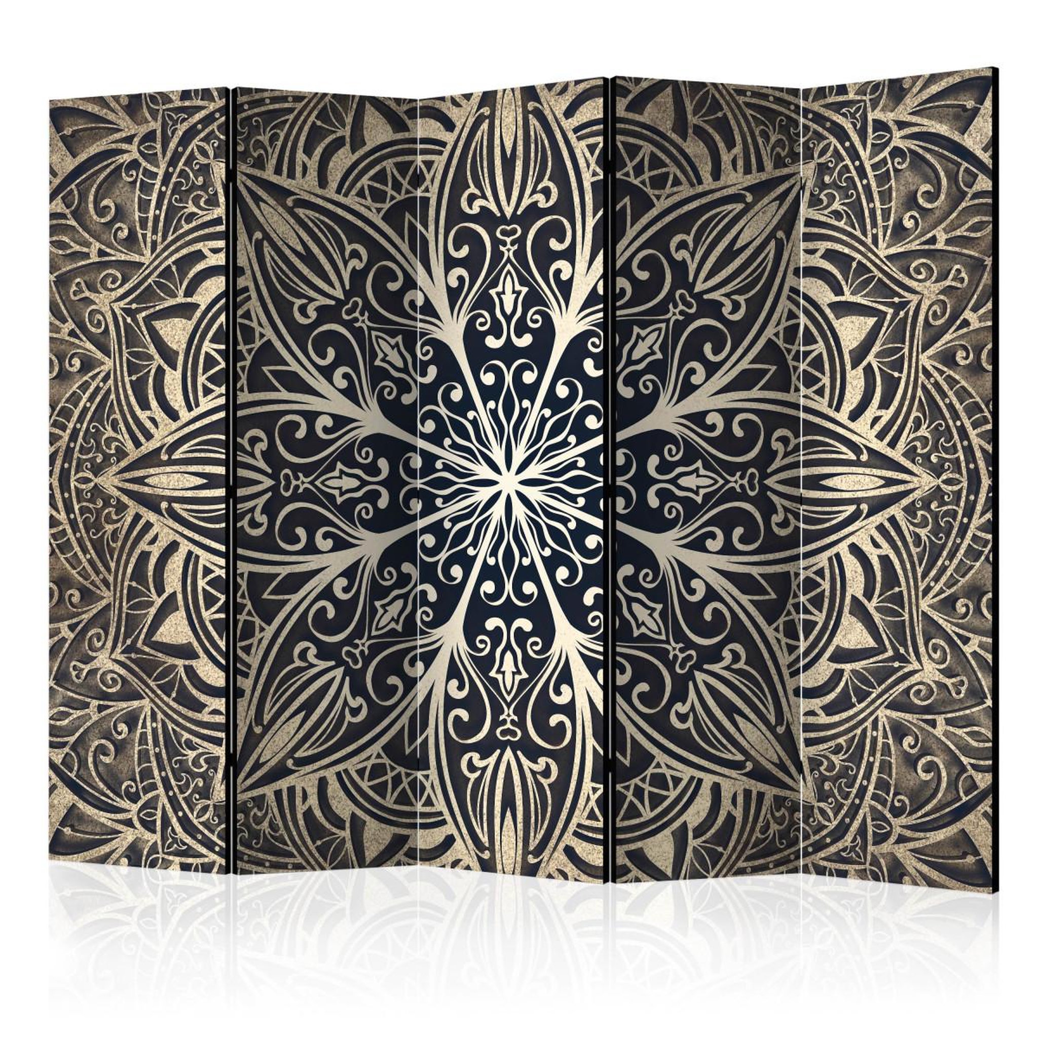 Paris Prix Paravent 5 volets  feathers brown  172x225cm