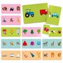 Voir la diapositive 2 : HEADU Headu Puzzle et compare 36 pièces