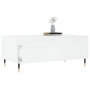Voir la diapositive 3 : VIDAXL Table basse Blanc 90x50x36,5 cm Bois d'ingenierie