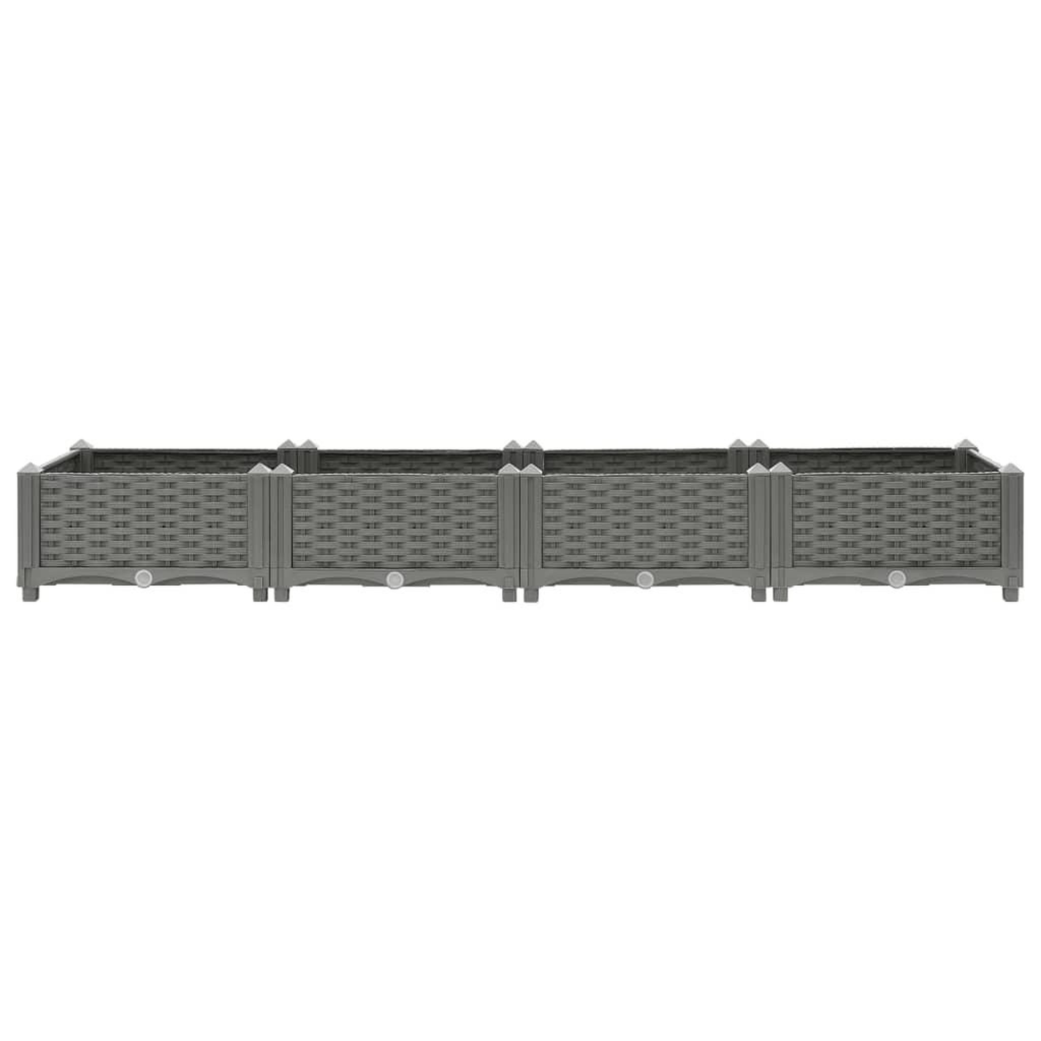 Voir la diapositive 4 : VIDAXL Lit sureleve 160x40x23 cm Polypropylene