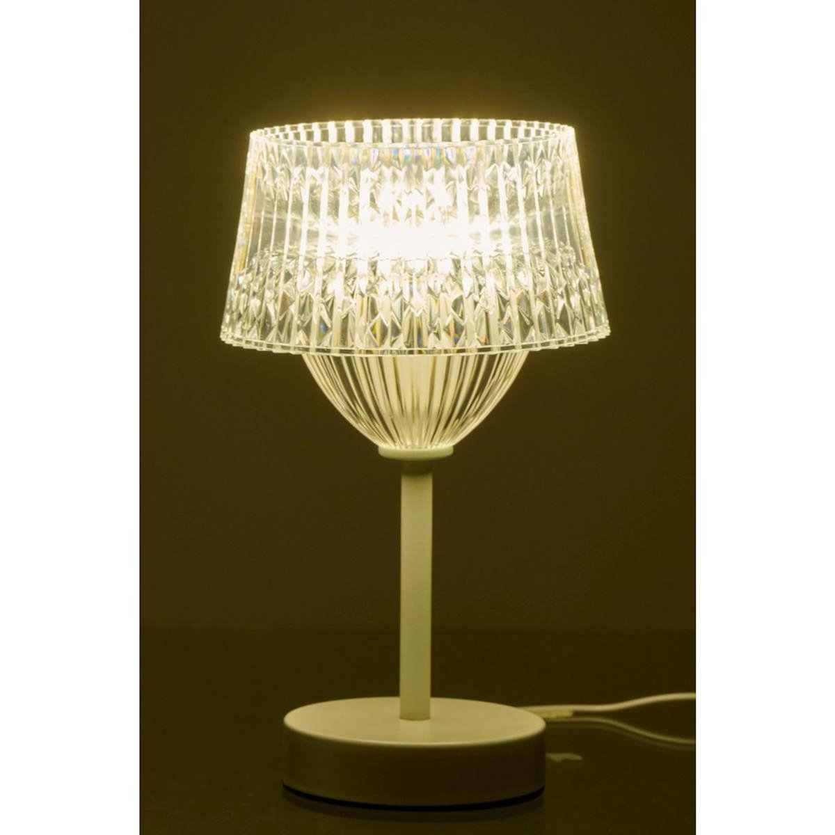 Paris Prix Lampe à Poser à LED  Touch  25cm Blanc