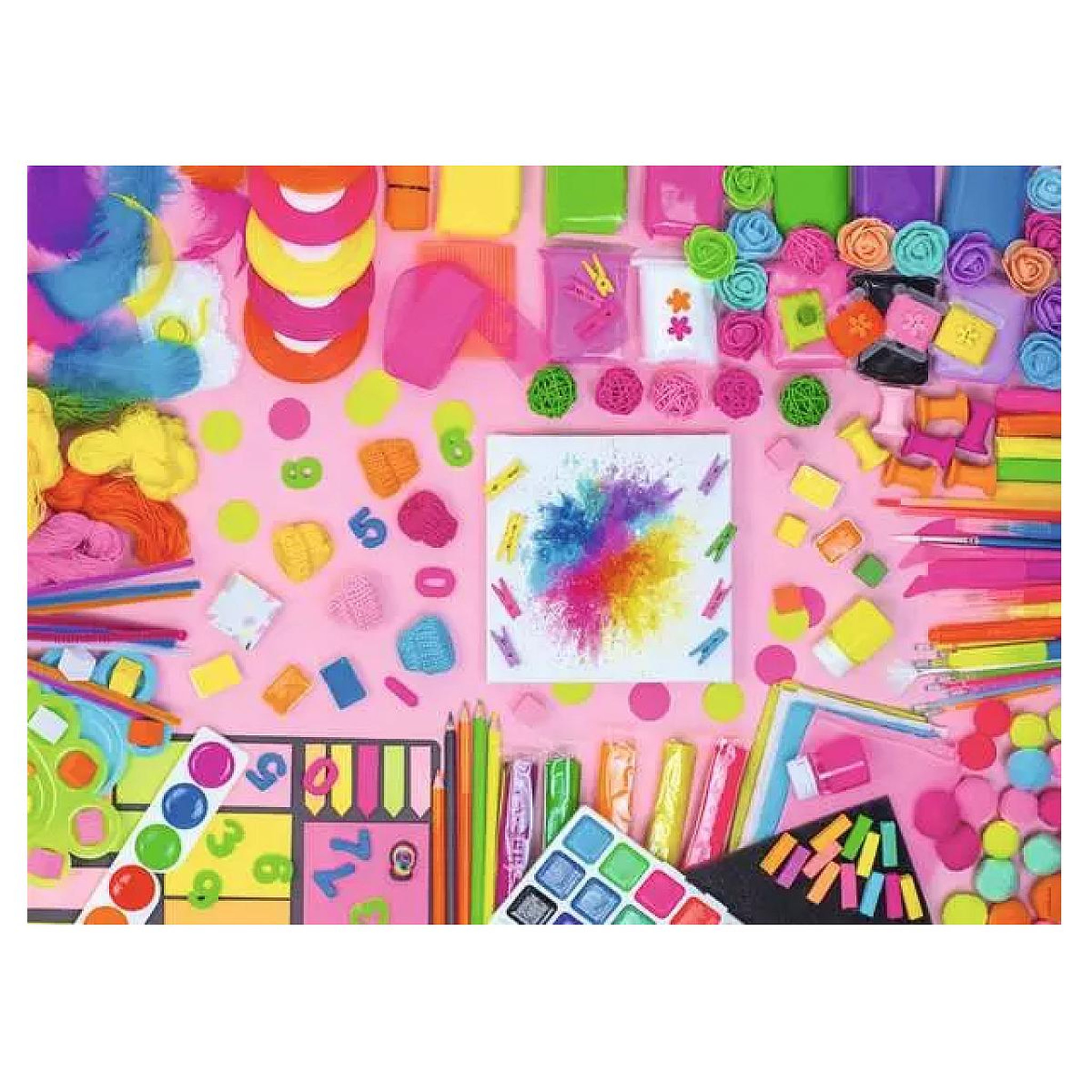 Voir la diapositive 2 : Nathan Puzzle 250 pieces L atelier du bricolage