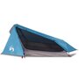 Voir la diapositive 4 : VIDAXL Tente de camping tunnel 1 personne bleu imperméable