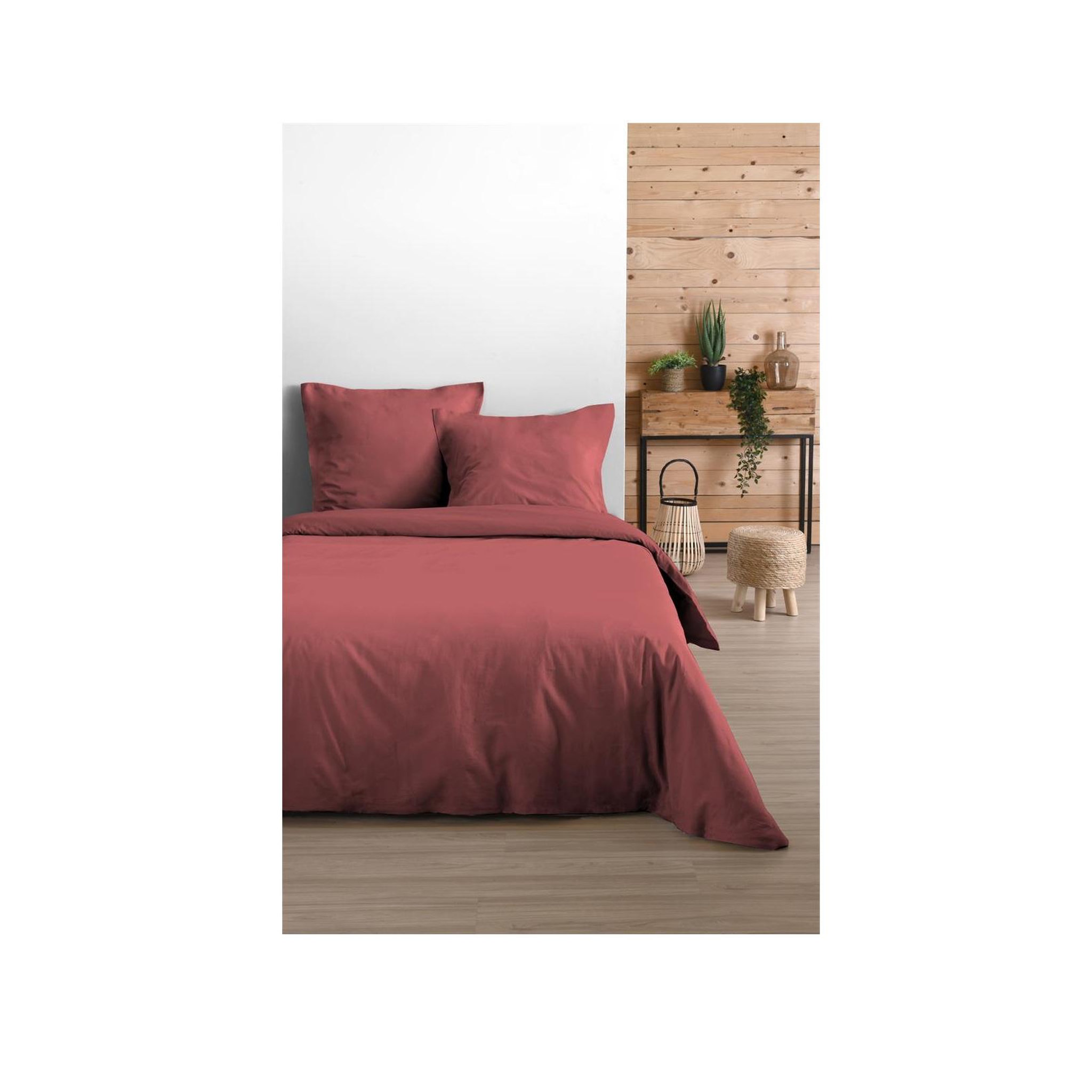 Voir la diapositive 2 : Eden Drap housse en coton eden design et moderne