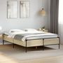 Voir la diapositive 1 : VIDAXL Cadre de lit sans matelas chene sonoma 135x190 cm
