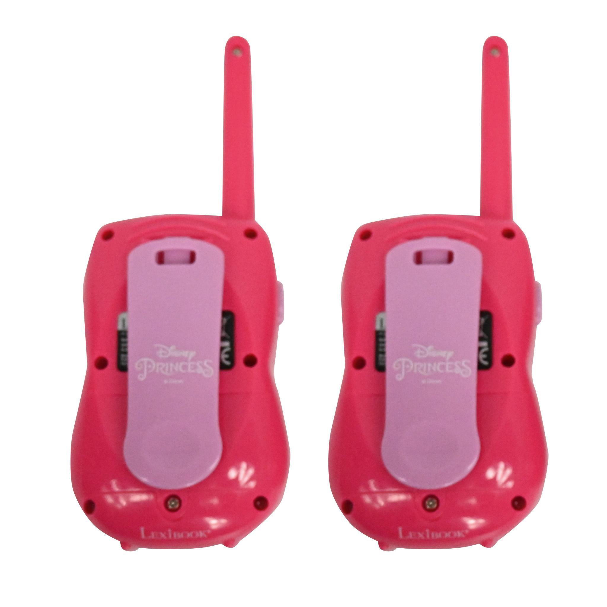 Voir la diapositive 2 : Lexibook Talkie-Walkies Disney Princesses portée 200m