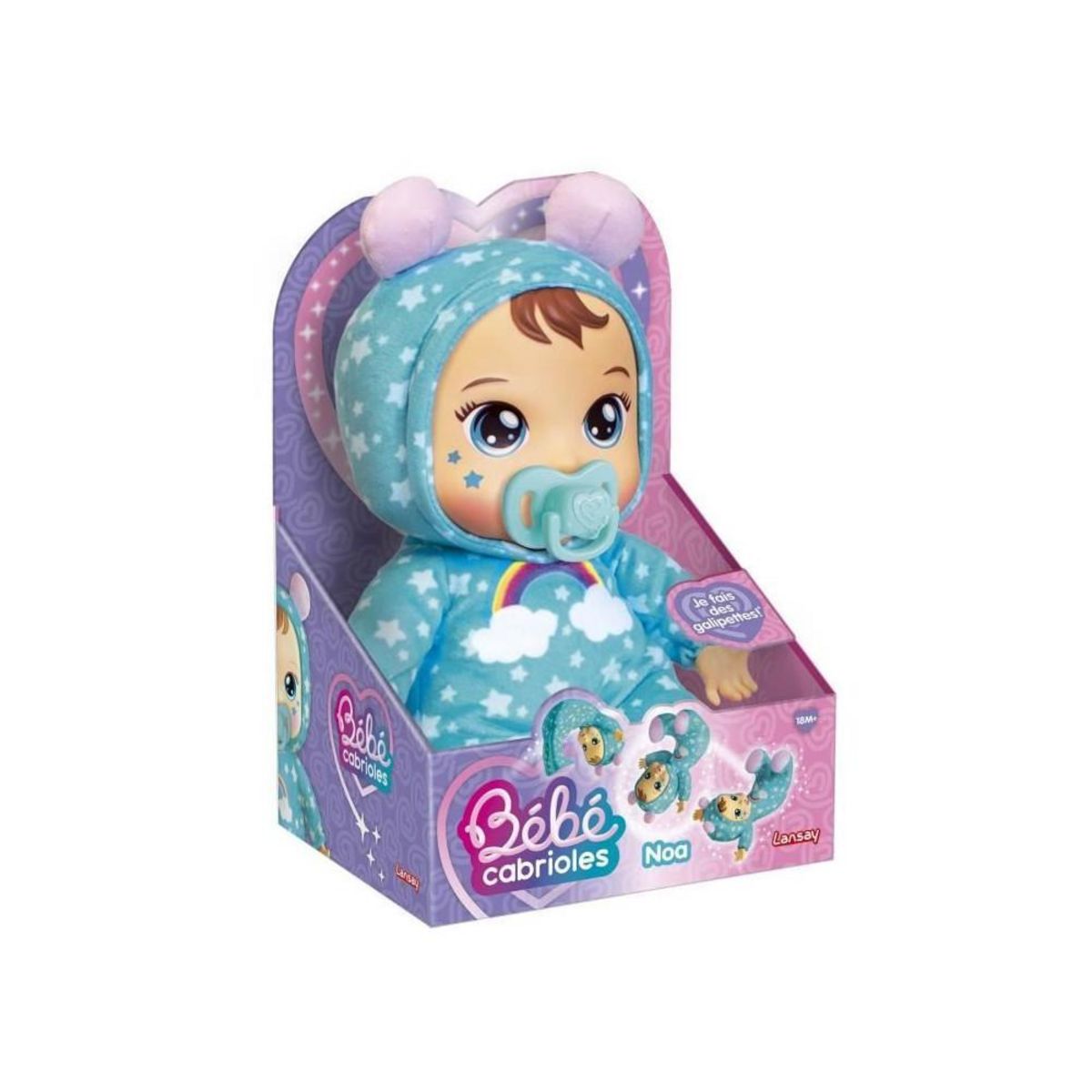 LANSAY Poupon - LANSAY - Mon bébé cabrioles - Noa le bébé - Des 18 mois