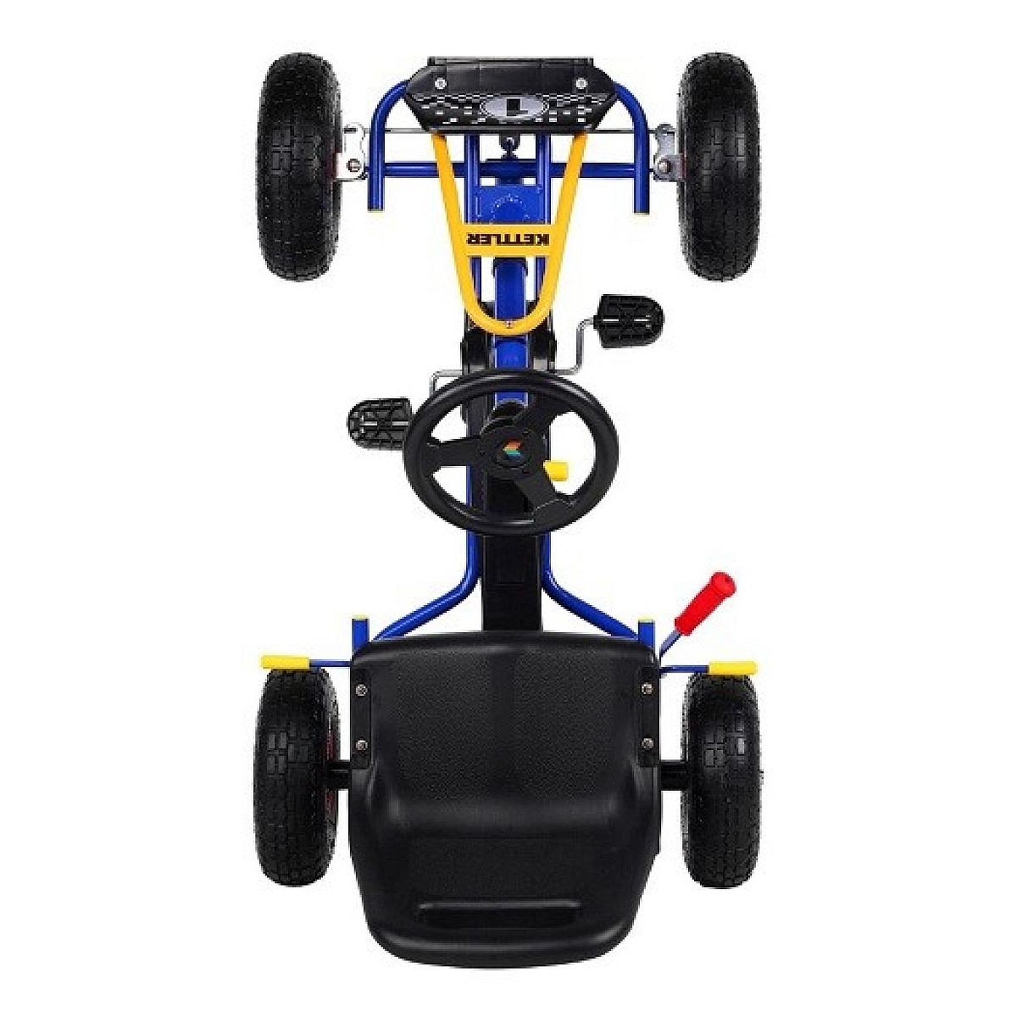 Voir la diapositive 3 : Kettler Kart à pédales Retro bleu