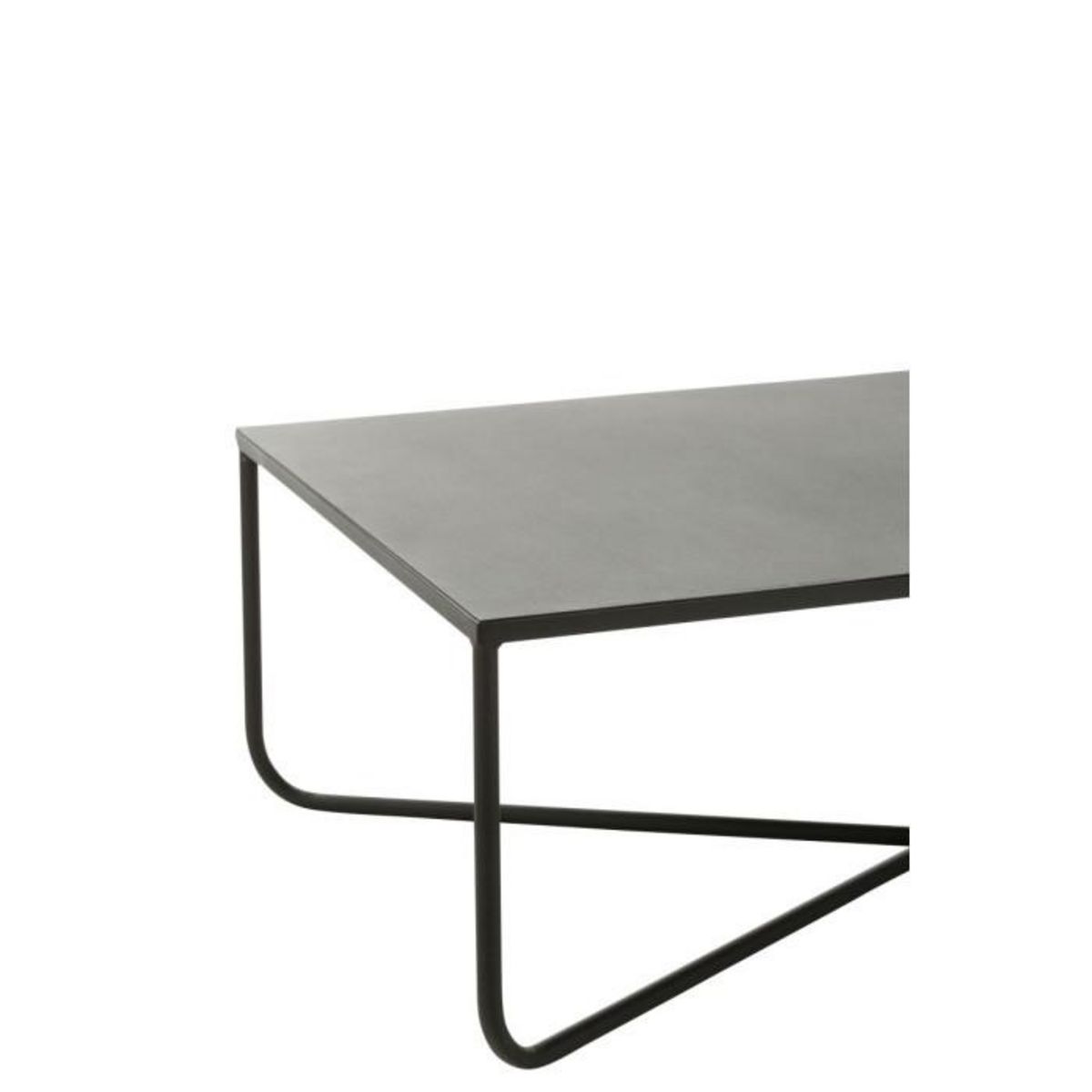 Paris Prix Table Basse Design en Métal  Elsie  100cm Noir