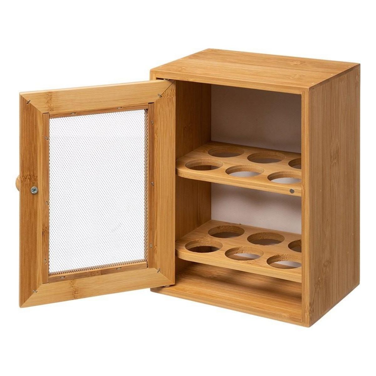 ATMOSPHERA Boite pour 12 œufs bambou