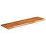 Voir la diapositive 3 : VIDAXL Dessus de table 140x40x2,5 cm rectangulaire bois massif acacia