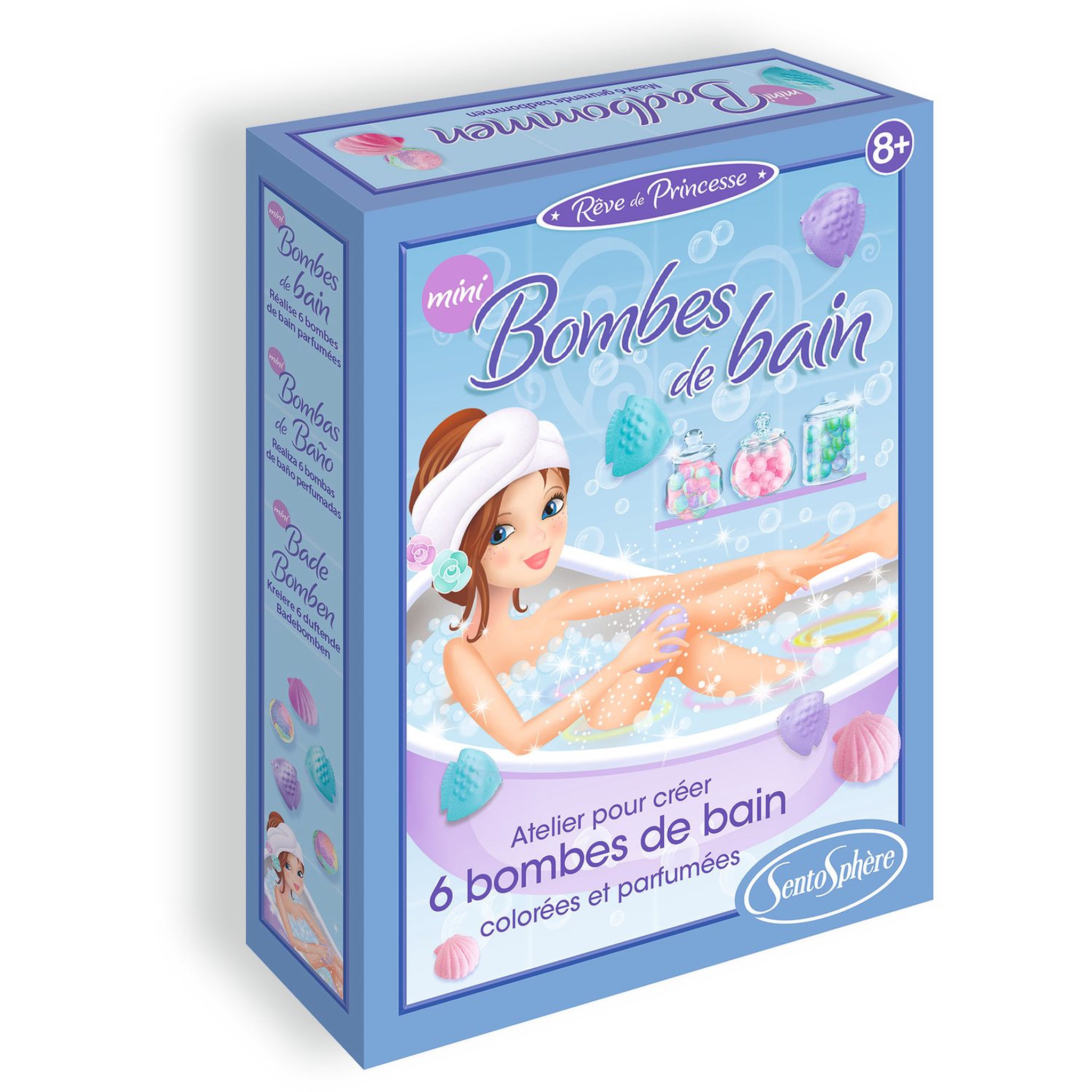 Voir la diapositive 1 : Sentosphère Atelier création 6 mini bombes de bain