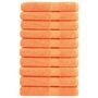 Voir la diapositive 1 : VIDAXL Serviettes de sauna de qualité supérieure SOLUND 10 pcs orange
