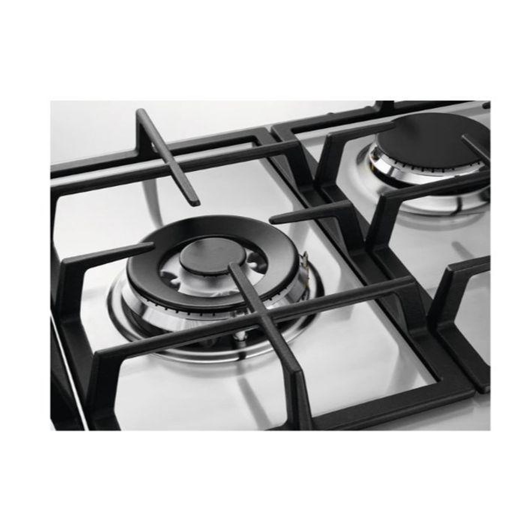 Voir la diapositive 5 : ELECTROLUX Table de cuisson gaz 75cm 5 feux - kgs7536sx