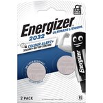 Energizer Pile Ultimate Lithium 2 piles CR 2032