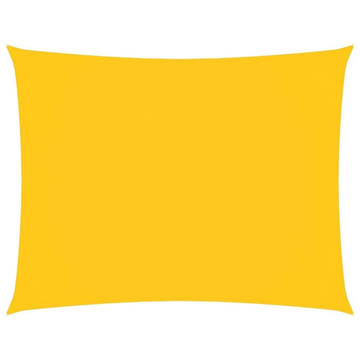 VIDAXL Voile de parasol tissu oxford rectangulaire 2,5x4 m jaune