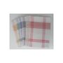 Voir la diapositive 4 : HOME LINGE PASSION Lot de 6 torchons de cuisine - HOME LINGE PASSION - 100% Coton - 50 x 70 cm - Multicolore a carreaux