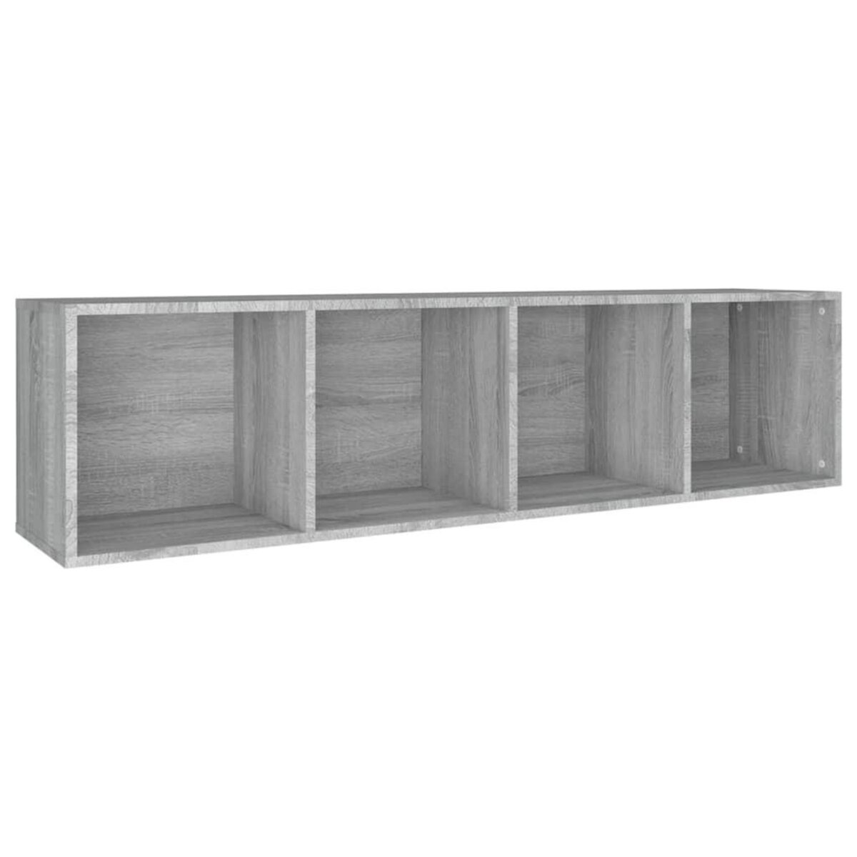 VIDAXL Bibliotheque/Meuble TV Sonoma gris 36x30x143 cm