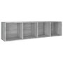 Voir la diapositive 5 : VIDAXL Bibliotheque/Meuble TV Sonoma gris 36x30x143 cm