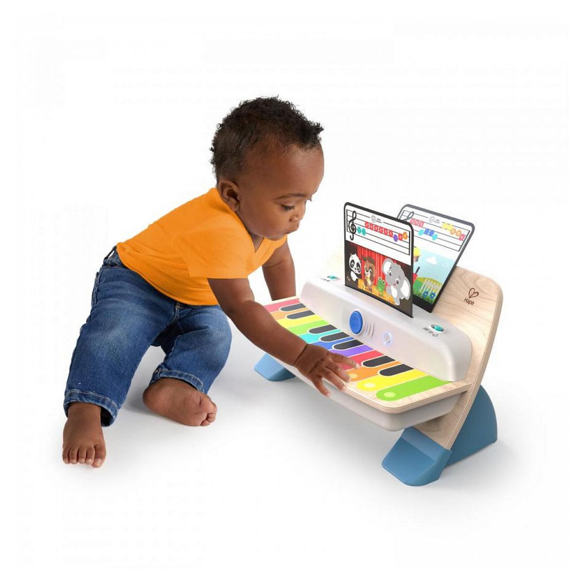 Hape Piano Connecté Deluxe - Magic Touch pour l'Éveil Musical des Enfants