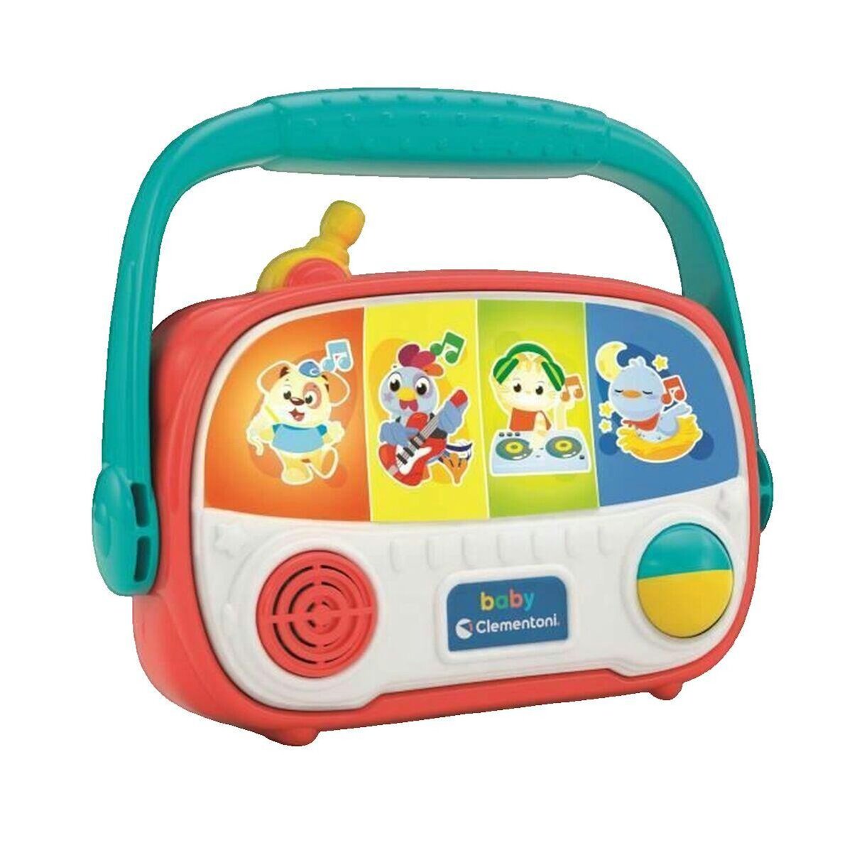 CLEMENTONI Jouet musical CLEMENTONI Radio bébé rouge