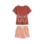 Voir la diapositive 1 : Petit Béguin Ensemble enfant t-shirt et short en gaze de coton Fiesta