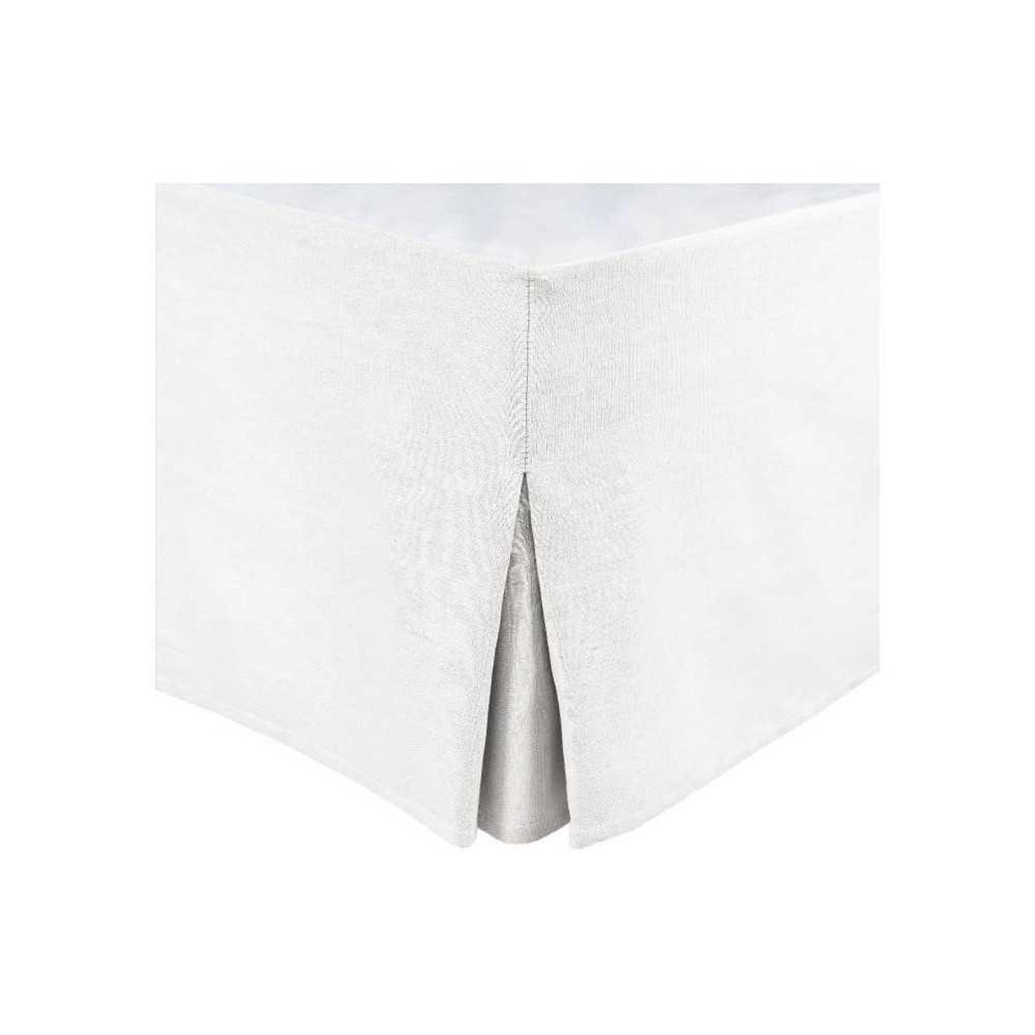HOME LINGE PASSION Home linge passion jupe de lit blanche 160 x 200 cm, hauteur 30 cm