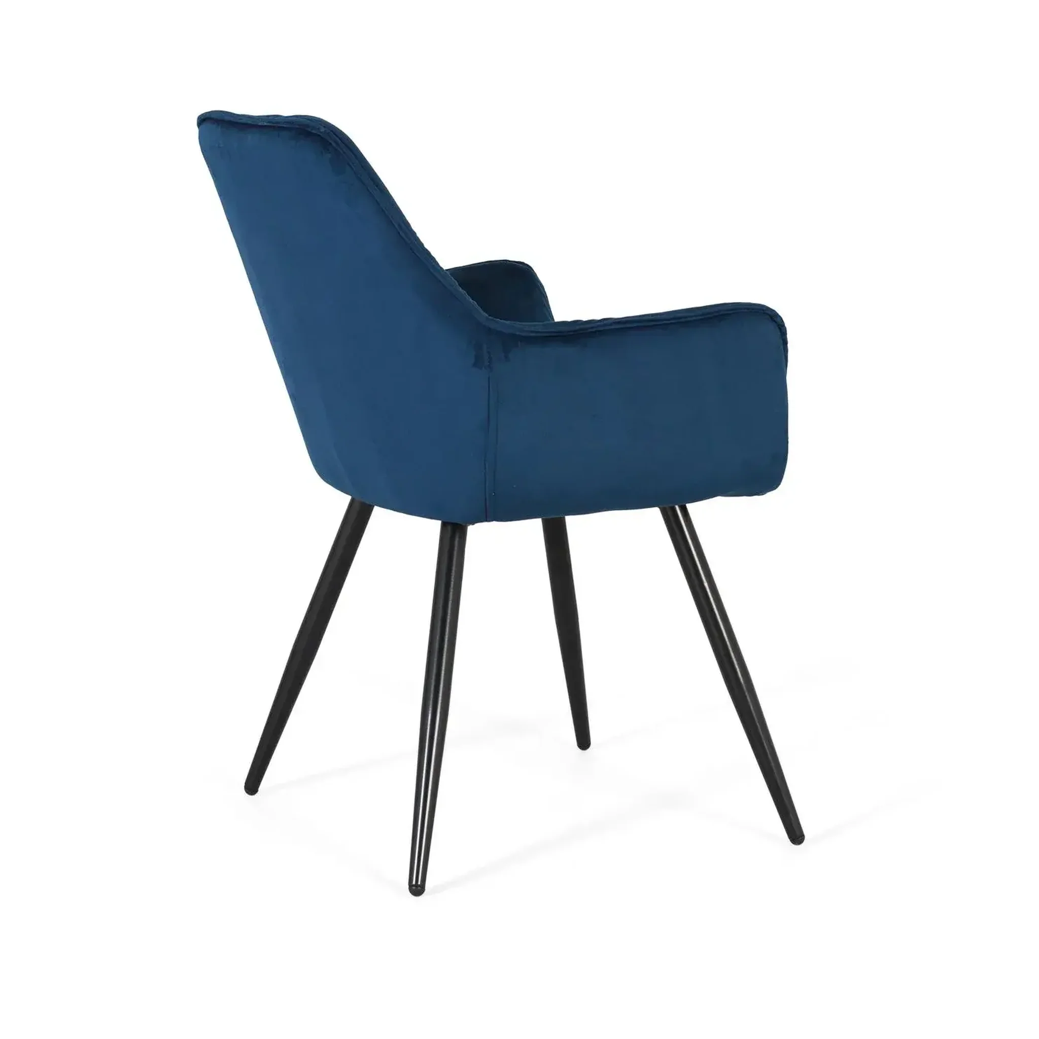 Voir la diapositive 4 : GINER Y COLOMER SL Lot de 2 chaises de velours 62 cm style contemporain