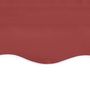 Voir la diapositive 5 : VIDAXL Tissu de remplacement pour auvent Bordeaux rouge 6x3 m