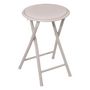Voir la diapositive 2 : FIVE Lot de 2 tabourets d'appoint pliables en PVC - Beige