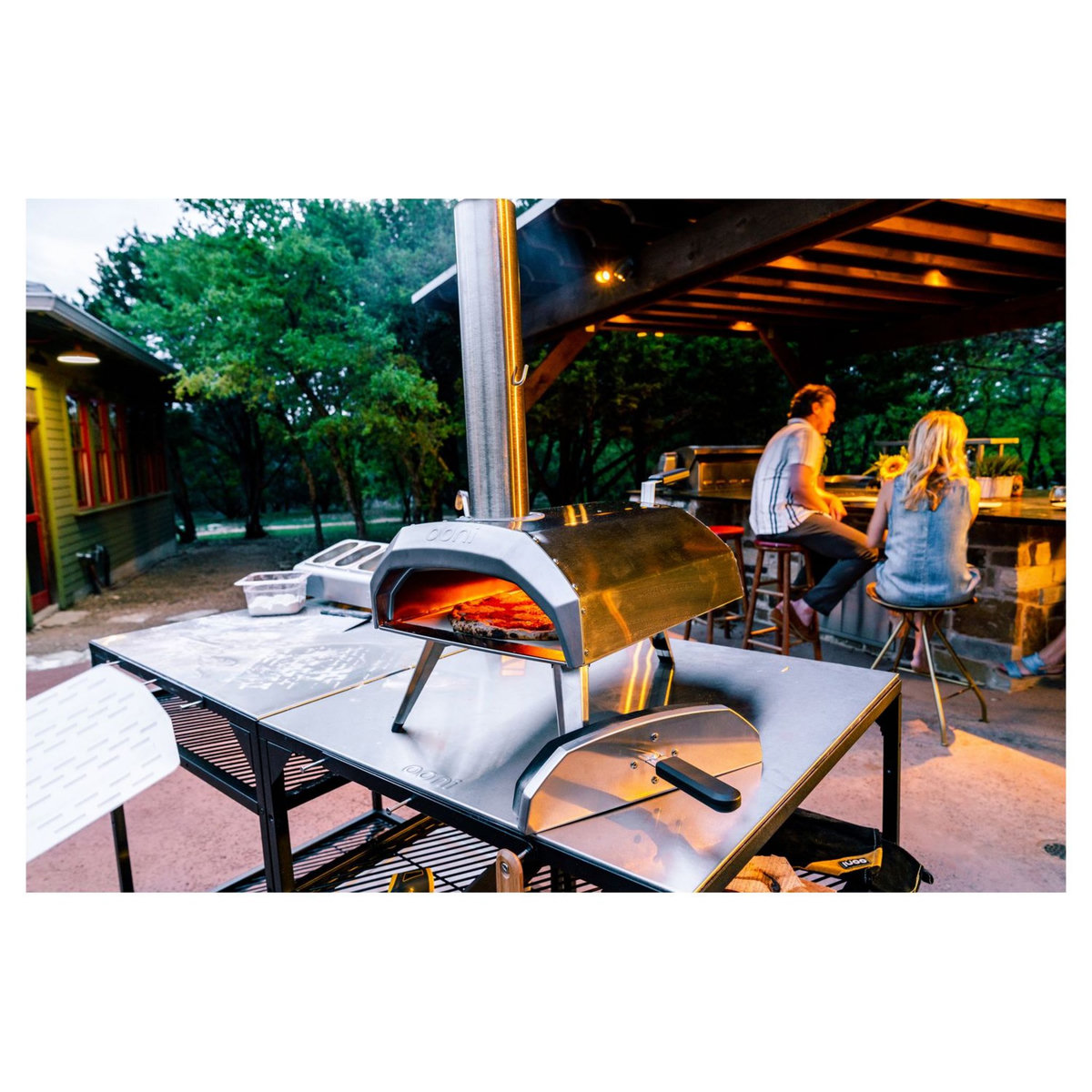 OONI Four à pizza au charbon de bois KARU - Four à Bois 500°C 