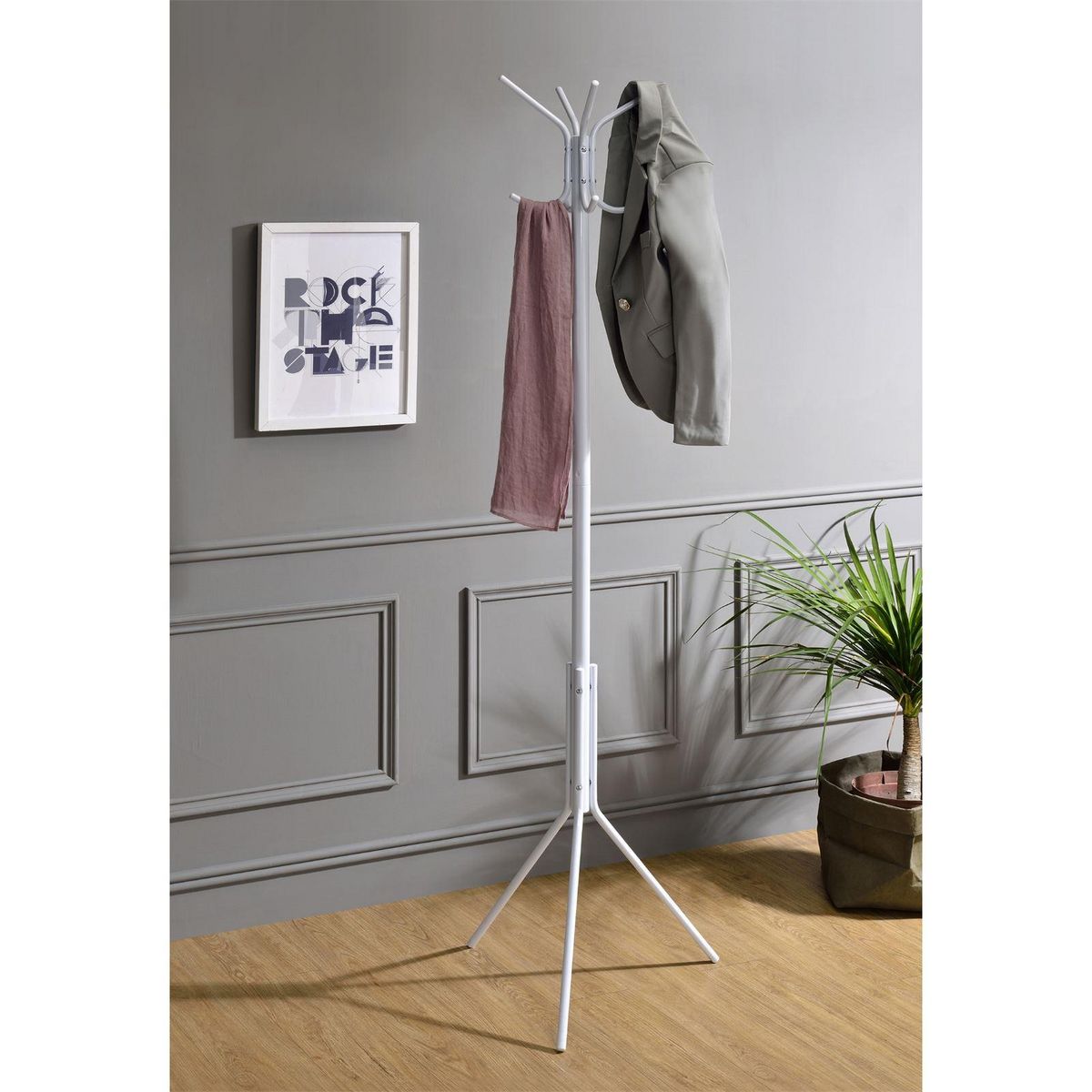 IDIMEX Porte-manteaux ARIST, en métal