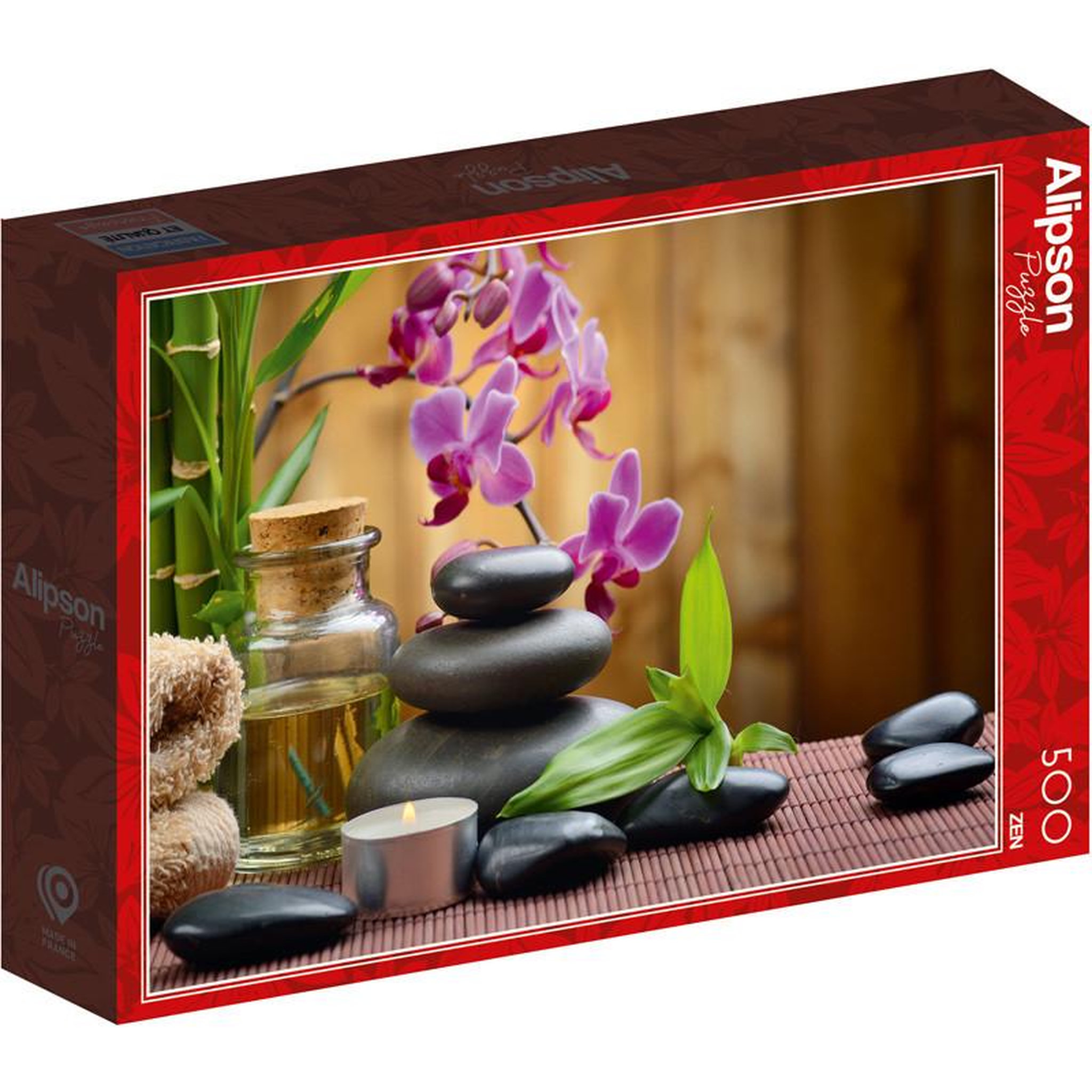 ALIZE Puzzle 500 pièces - Galet Zen - Adultes et enfants dès 10 ans - Puzzle de qualité supérieure - ALI50001 - Alizé