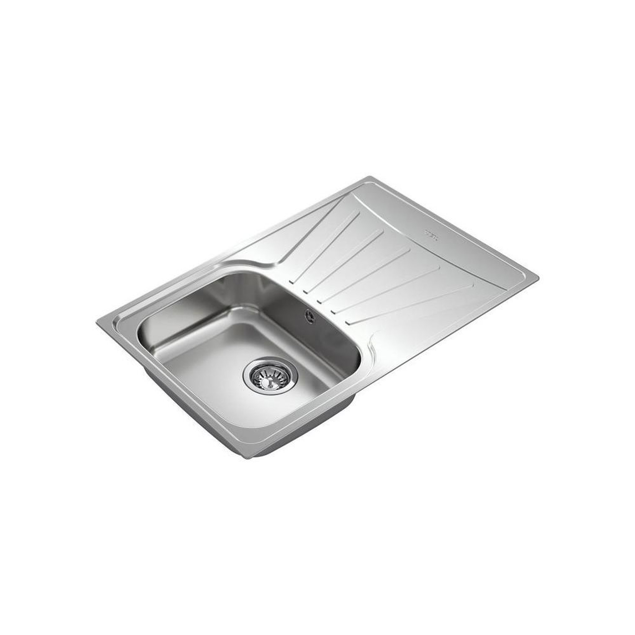 Voir la diapositive 6 : TEKA Teka starbright 45 évier encastrable réversible en inox mat, 1 cuve et 1 égouttoir, vidange manuelle panier 3½ avec siphon