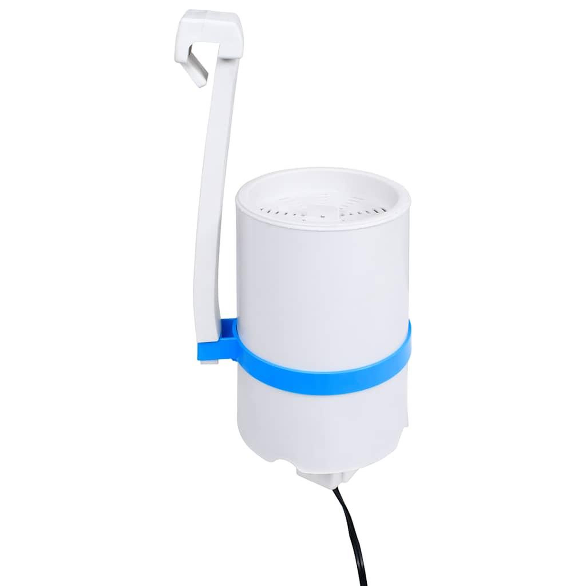 Voir la diapositive 3 : VIDAXL Ecumoire de piscine et pompe avec adaptateur 16 cm plastique